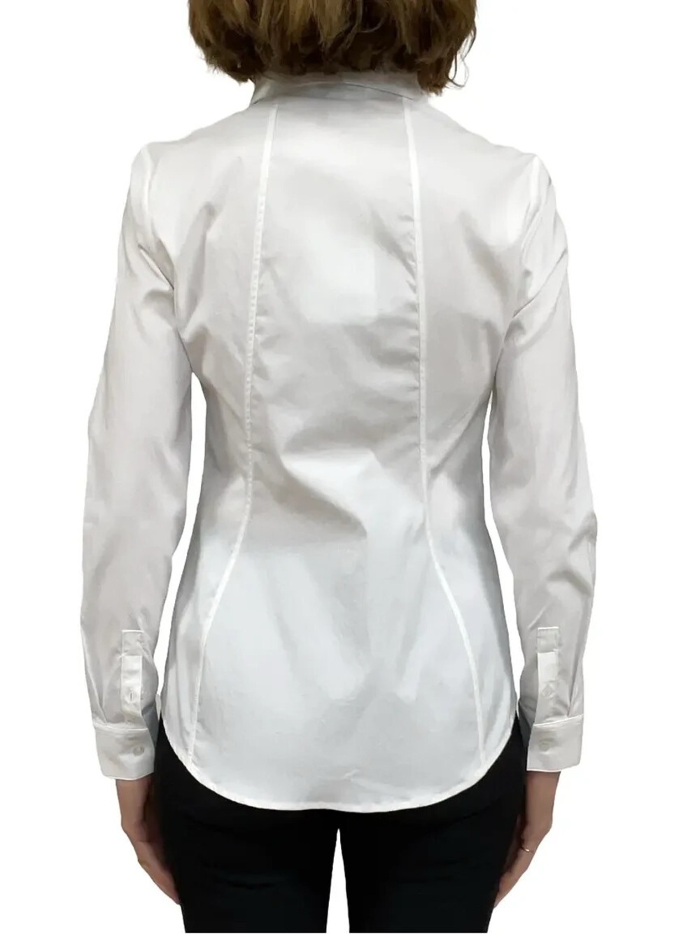 Athleta White Uptown Button-Down Shirt - Picture 3 of 6